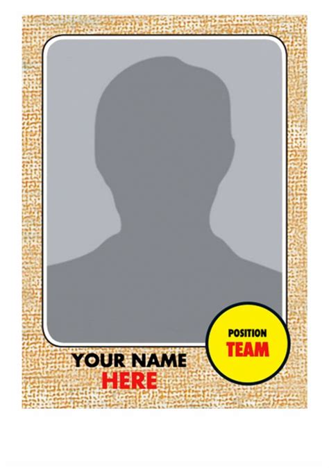 Baseball cards which featured a player who did not appear in a regular season game during. Baseball Card Size Template