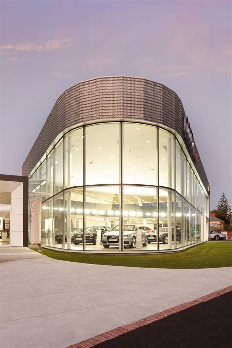 Curved Glass Facade Turns Heads At Ebbett Audi Hamilton Eboss