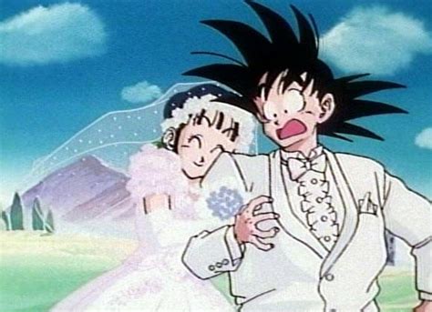 Imagen Milk Y Goku Dragon Ball Wiki