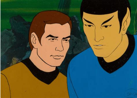 Star Trek The Animated Series Captain Kirk And Spock Dangerous Universe
