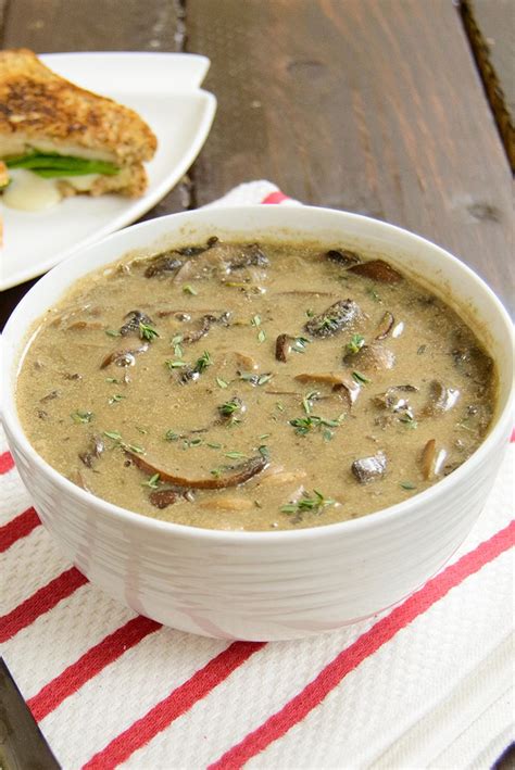 Ultimate Mushroom Soup - seriously the best soup ever! Super healthy ...