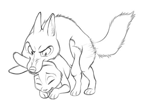 Rule 34 Bite Canine Disney Female Feral Fox Furry