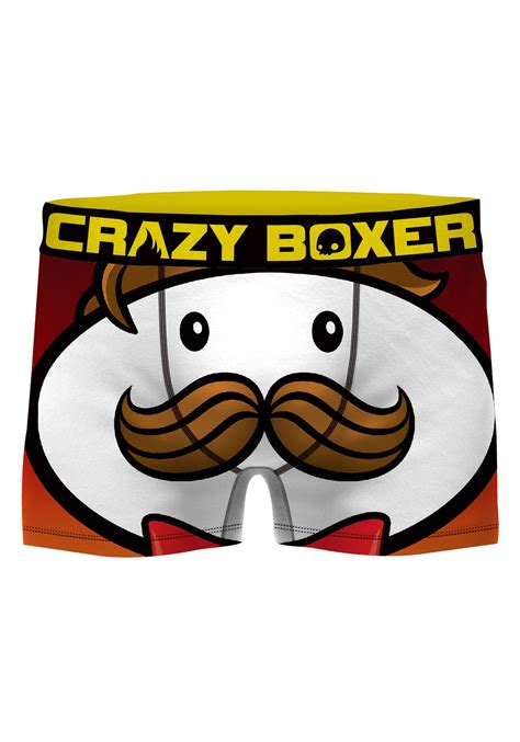 Mens Crazy Boxers Pringles Boxer Briefs