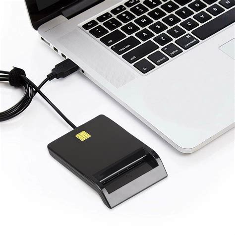 Smart Card Reader Dod Military Usb Common Access Cac Compatible With
