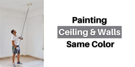 Should I Paint Ceiling White Or Same Color As Walls Shelly Lighting