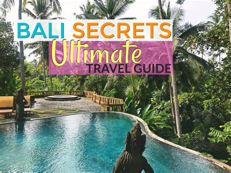 Ultimate Bali Travel Guide Complete Insider Tips Travel Off Path