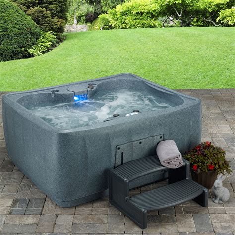 Aquarest Spas Select 150 4 Person Plug And Play With 12 Stainless Jets And Led Waterfall