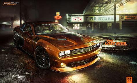 Dodge Challenger Virtual Tuning By Autemo Artists