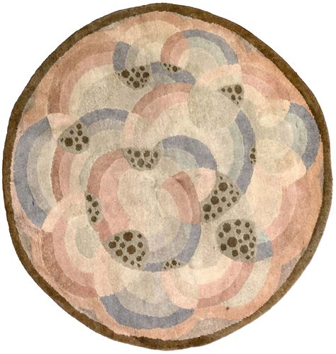 Art Deco Circular Rug Bb3603 By Dlb