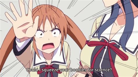 Aho Girl Penis Banana Let Me Touch Your Boobs For Science Youtube