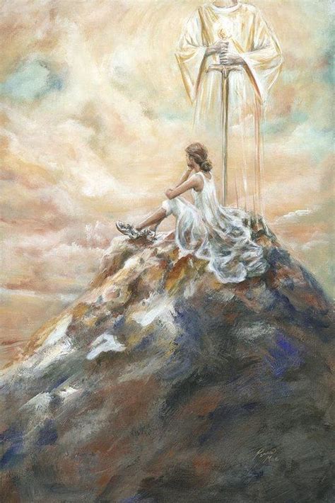 The Battle Is Won Art Print By Pennie Mirande Prophetic Painting