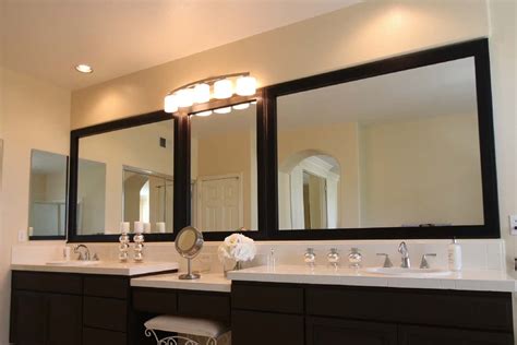 Decorating And Framing Master Bathroom Mirrors Mirrorchic