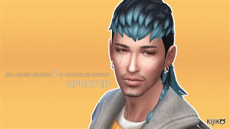 Kijiko Updated 3d Eyelashes Skin Detail Versions