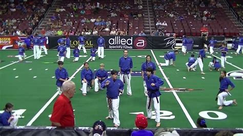 Action Karate Plymouth Demo Team Halftime Show The Philadelphia Soul