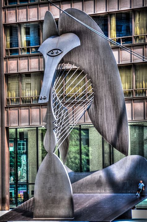Pablo Picasso Chicago Picasso Sculpture At Daley Plaza Chicago Il