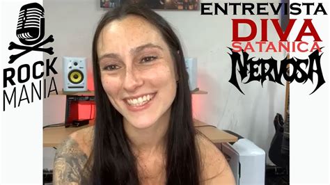 Diva Satanica Nervosa Entrevista Rock Mania Youtube