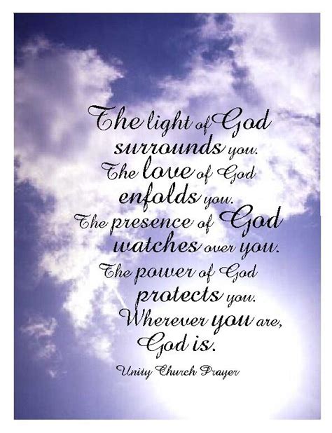 We thank you for protection, not only over ourselves, but for our loved ones as well. Almighty God | God prayer, Unity church, Prayers for healing