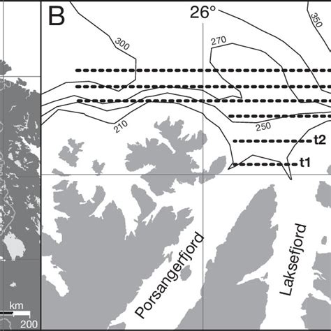 A Map Of Scandinavia Showing Location Of Study Area Box B Study