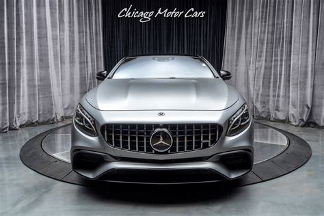 Used 2018 Mercedes Benz S63 Amg Coupe Msrp 193885 Matte Designo