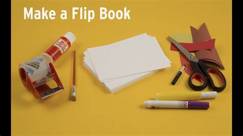 How To Create Animation With A Flip Book Youtube