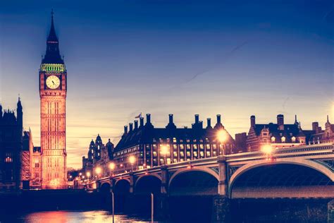 Big Ben London Night London River Bridge Hd Wallpaper Wallpaper Flare