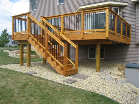 Deck Is Building A New Deck For A Customer A New Deck Or A
