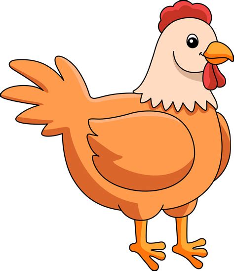 Chicken Cartoon Vector