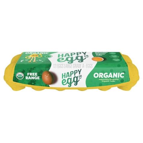 Happy Egg Co Eggs Organic Free Range Large Publix Super Markets