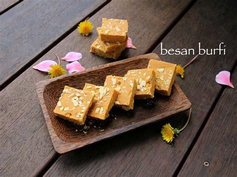 How To Make Besan Barfi Burfi Recipe Indian Desserts Sweet Recipes