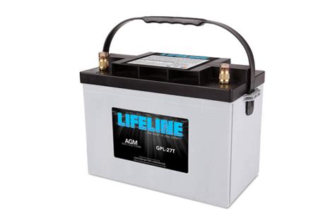 For more information about these batteries, check our optima batteries d27m bluetop and d27f yellowtop starting and deep cycle. Lifeline GPL-27T AGM Deep Cycle Battery 12V 100A-Hr - e ...