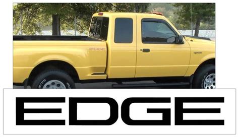 2001 05 Ford Ranger Edge Decal Graphic Express Automotive Graphics