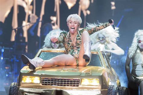 Miley Cyrus Performs At Bangerz Tour In Vancouver February
