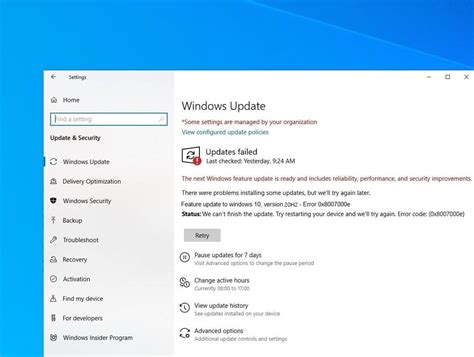Windows 10 Feature Update Version 21h2 Fails To Install Try These