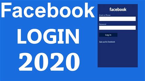 Create an account or log into facebook. Facebook Login | www.facebook.com Login Help 2020 ...