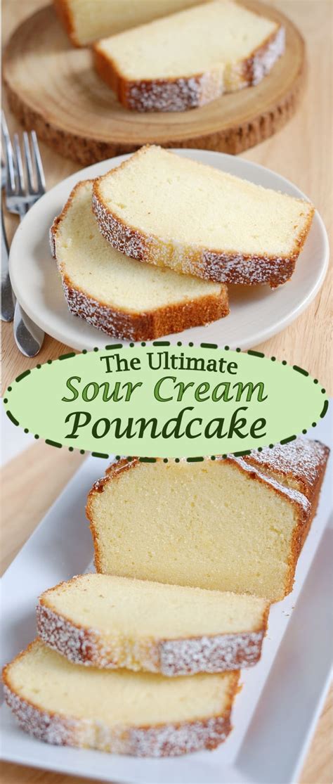 Anyway, for this pound cake i used sour cream in place of whole milk as the liquid in the batter. Absolutely Perfect Sour Cream Pound Cake - Baking Sense