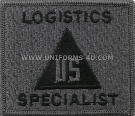 Army Us Civilian Logistics Specialist Acu Patch
