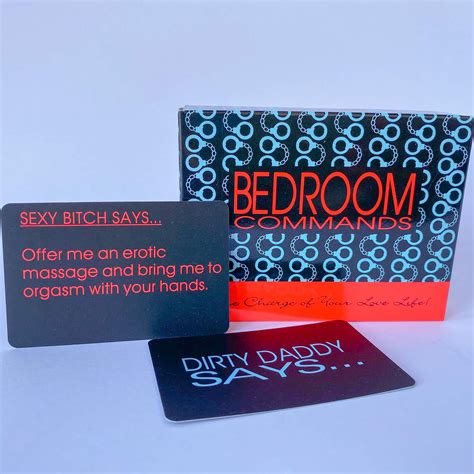 bedroom commands sex game cards 4play essentials