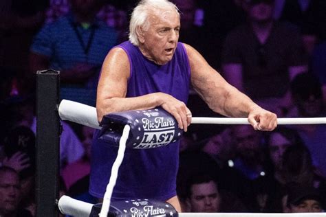 Ric Flair Takes Tackle From Ufcs Michael Chandler Wwe Legend Shows He
