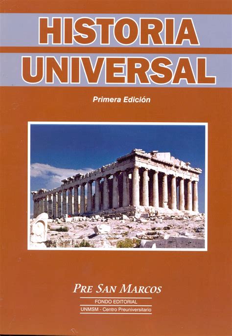 Historia Universal | Colección Pre San Marcos en pdf | Tu Rincón de ...