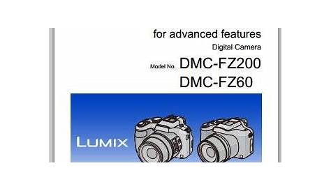 Panasonic Lumix Dmc Fz200 User Manual Pdf