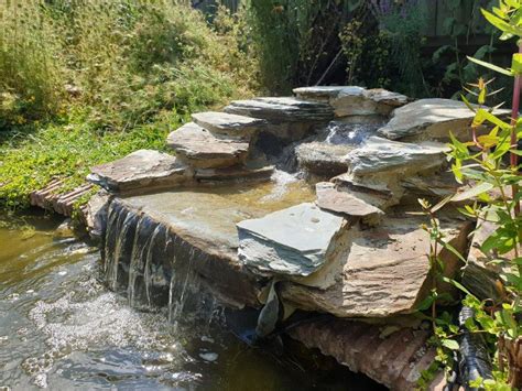 Add Natural Stone Waterfalls To Your Garden