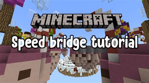 Minecraft Speedbridge Tutorial 2020 Youtube