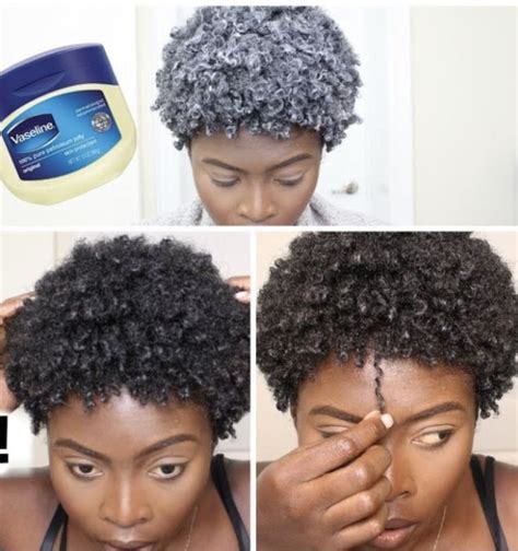 This 4c Natural Used Vaseline To Define Her Curls And It Worked Emily Cottontop 4c Natural
