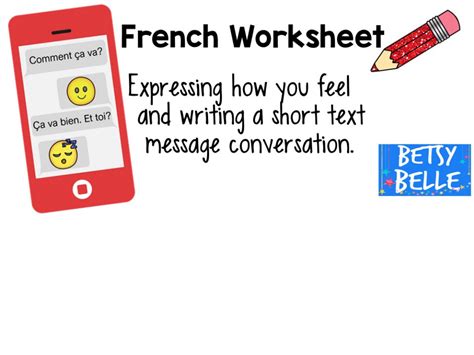 French Bundle Saying How You Feel Teaching Resources How Are You