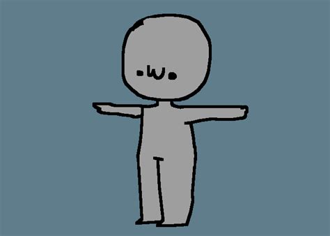 T Pose Meme This Meme Style Features Layers Of Grainy Artifacts
