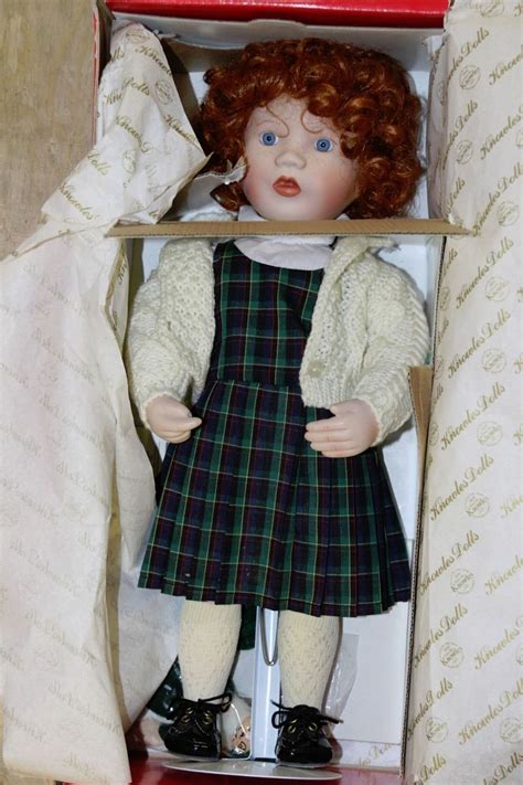 Knowles Dolls Molly Porcelain Doll