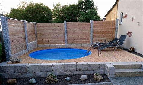 Achte beim holz darauf, dass dieses behandelt ist oder du es mit lack oder. Whirlpool Garten Selber Bauen Elegant Pool Terrasse Selber ...