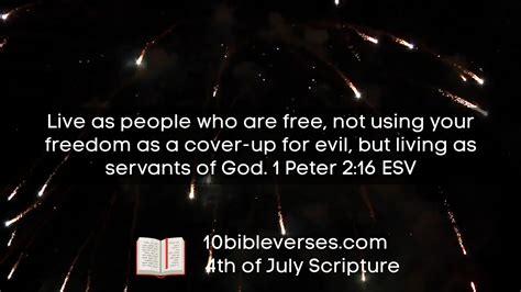 4th Of July Bible Verses🎇 Scripture For Independence Day Daily
