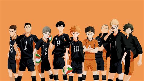 Haikyu Volleyball Team 4k Hd Anime Wallpapers Hd