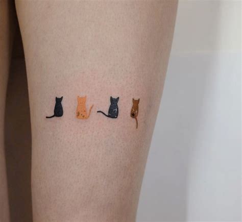 30 Charming Cat Tattoos Ideas For Cat Lovers To Try Tattoos Tiny